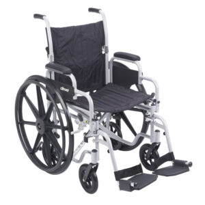 12 Poly-Fly High Strength, Light Weight Wheelchair/Flyweight Transport Chair Combo