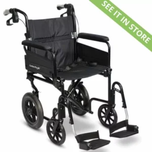 2 Airgo® Comfort-Plus XC Premium Lightweight Transport Chair