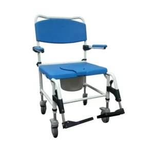 22 Bariatric Aluminum Rehab Shower Commode Chair