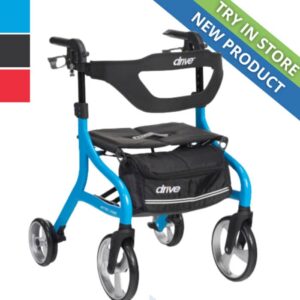 1 Nitro Sprint Rollator – 4 Wheel Rollator Walker
