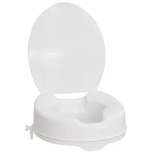 Raised Toilet Seat with Lid