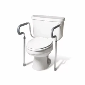 Toilet Safety Frame with Foam Armrests