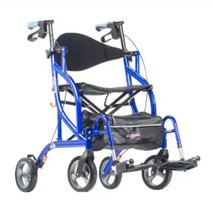 28 Airgo Fusion F23 Side-Folding Rollator & Transport Chair, Tall Height