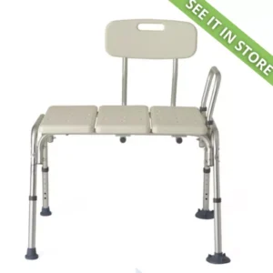 Transfer Bench with Back