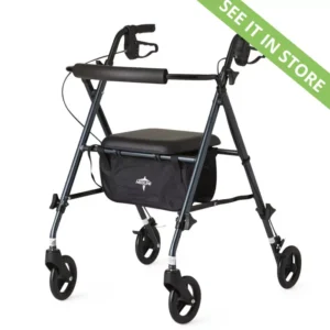 91 Medline Superlight Aluminum Rollator